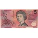 AUSTRALIA 1995 . FIVE 5 DOLLAR BANKNOTE . EVANS/FRASER